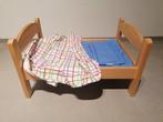 Poppenbedje met bedset textiel, Kinderen en Baby's, Ophalen, Gebruikt, Babypop