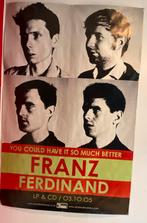 Poster Franz Ferdinand 2005, Ophalen, Gebruikt