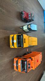 Bruder : vuilniswagen, vrachtwagen, jeep, Kinderen en Baby's, Speelgoed |Speelgoedvoertuigen, Ophalen, Gebruikt