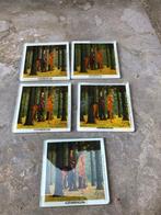 5 sous-verres Grimbergen en verre - sous-verre - cheval, Enlèvement ou Envoi