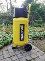 Powerplus POWX1750 compressor 1500W 50l olievrij, Doe-het-zelf en Bouw, Gebruikt, 6 tot 10 bar, Mobiel, 25 tot 100 liter