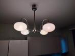 Luster Sputnik Vintage (jaren 70) - Chroom metaal en glas, Ophalen, Gebruikt, Glas, Sputnik