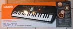 Casio Electronic keyboard SA-77, Muziek en Instrumenten, Keyboards, Casio, Ophalen of Verzenden, Zo goed als nieuw