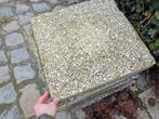 5 terrastegels 'grind' 50x50 cm GRATIS, Tuin en Terras, Ophalen, Gebruikt, Beton, Terrastegels