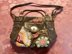 (17) - sac de femme noir  - desigual -, Ophalen of Verzenden, Gebruikt, Zwart, Schoudertasje