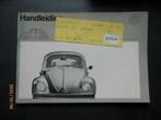 Handleiding VW Kever, Golf Cabrio, Bus T3, Type 3, Ophalen