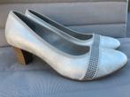 Zilvergrijze echt lederen pumps Orchard maat 41 Nieuw, Neuf, Gris, Enlèvement ou Envoi, Escarpins