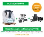 Thermomix 6/2de beker/cutter/spiralizer/slider 4j garantie, Electroménager, Enlèvement, Neuf