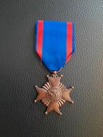 België herinneringsmedaille spoorwegen 50 jaar ereteken 1884, Verzamelen, Ophalen of Verzenden, Lintje, Medaille of Wings
