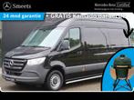 Mercedes-Benz Sprinter 315 CDI L2H2 AUT BETIMMERING, Automaat, 4 cilinders, Zwart, Mercedes-Benz
