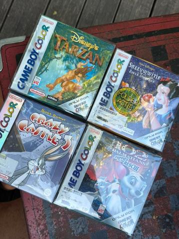 4 jeux Game Boy Color Disney Bugs Bunny beschikbaar voor biedingen