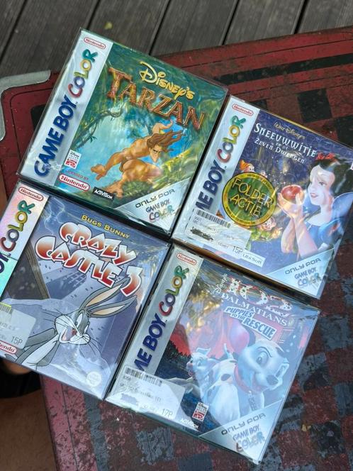 4 jeux Game Boy Color Disney Bugs Bunny, Games en Spelcomputers, Games | Nintendo Game Boy, Nieuw, Ophalen