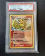 Pokemon Flareon Gold Star Shiny Vintage PSA 9 Gem Mint, Nieuw, Ophalen of Verzenden, Losse kaart
