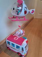 Hello Kitty ambulance met helicopter, Ophalen of Verzenden
