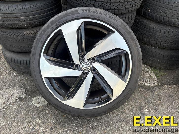 18Inch Velg Volkswagen Golf 7,5 GTI 2017-20 5G0601025CN Milt, Auto-onderdelen, Banden en Velgen, Band(en), Personenwagen, Gebruikt
