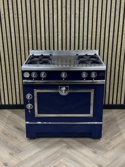 Luxe La Cornue Grand Maman Koningsblauw Gas Fornuis 90cm, Elektronische apparatuur, Fornuizen, Ophalen of Verzenden