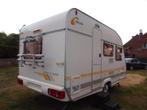 chateau delta flevo,390,vast bed,vaste wc,frigo,verwarm+tent, Caravans en Kamperen, Chateau, Schokbreker, Bedrijf, 50 kg of minder