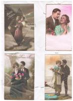 OUDE WENSKAARTEN, Diversen, Wenskaarten, Verzenden, Gebruikt