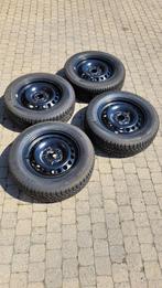 Set Pirelli winterbanden 195/65 R15 91T M+S, Auto-onderdelen, Banden en Velgen, Ophalen, Gebruikt, 15 inch, Banden en Velgen