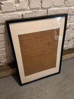 Zwart frame 54x72cm - Zeer goede staat, Ophalen, 50 tot 75 cm, Zo goed als nieuw, 50 tot 75 cm