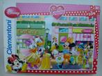 puzzle 6 + J'aime Minnie Disney Clementoni 104 pièces, Plus de 50 pièces, Utilisé, 6 ans ou plus, Envoi