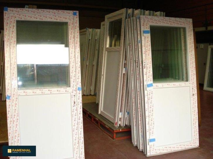 Huisdeur, garagedeur, deuren, ramen, schuiframen ral 7039, Doe-het-zelf en Bouw, Deuren en Vliegenramen, Nieuw, Buitendeur, 80 tot 100 cm