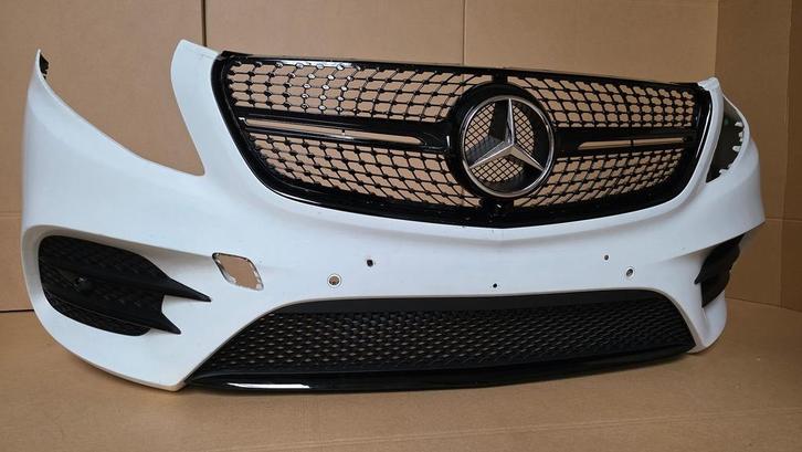 Voorbumper Mercedes V KLASSE W447 VITO AMG PDC A4478851000, Auto-onderdelen, Carrosserie, Bumper, Mercedes-Benz, Voor, Gebruikt