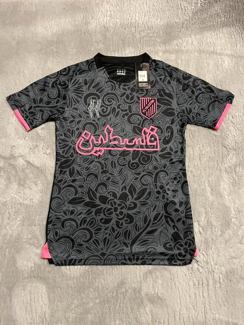 Fc Palestine zwarte trui, Verzamelen, Sportartikelen en Voetbal, Zo goed als nieuw, Shirt, Ophalen