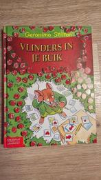 Geronimo Stilton - Vlinders in de buik, Fictie algemeen, Geronimo Stilton, Ophalen of Verzenden, Zo goed als nieuw