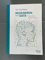 Redeneren met data - Jan De Neve, Boeken, Ophalen of Verzenden, Zo goed als nieuw, Hoger Onderwijs