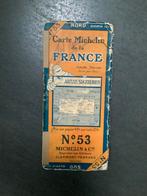 Vintage wegenkaart Michelin Frankrijk no 53 Arras-Mezieres, Ophalen of Verzenden, Gelezen, Frankrijk