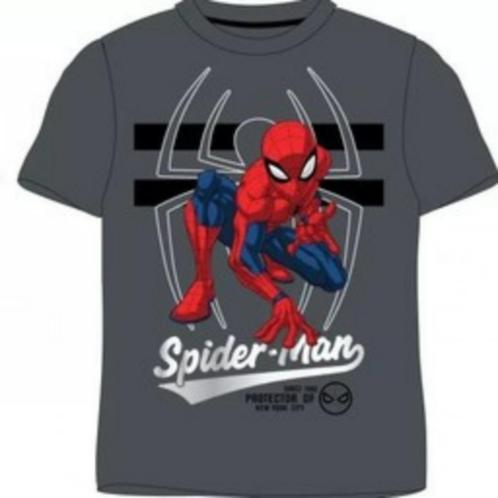 Spiderman T-shirt - Grijs - Maat 122 - 128 - 134, Kinderen en Baby's, Kinderkleding | Maat 122, Nieuw, Jongen, Shirt of Longsleeve