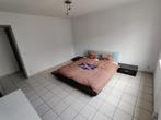 Tweepersoonsbed + nachtkastjes, Huis en Inrichting, Slaapkamer | Bedden, 180 cm, Gebruikt, Hout, Zwart