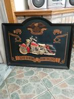 Harley Davidson houten kader, Verzamelen, Ophalen, Gebruikt