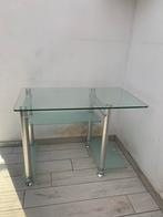 Bureau en verre trempé, Maison & Meubles, Bureaux, Enlèvement, Bureau