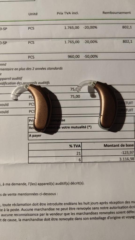 Appareils auditifs Phonak Naida L30-SP, Diversen, Overige Diversen, Gebruikt, Ophalen