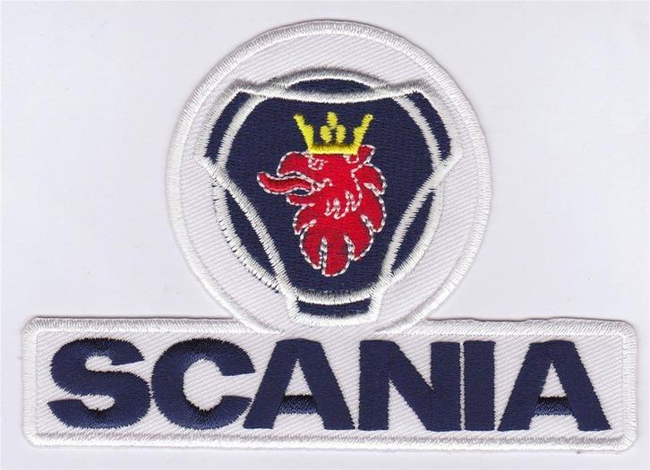 Scania stoffen opstrijk patch embleem #4, Verzamelen, Automerken, Motoren en Formule 1, Nieuw, Verzenden