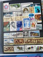 veel Amerikaanse postzegels, gestempeld jaar 1971/1976, Ophalen of Verzenden, Midden-Amerika, Gestempeld