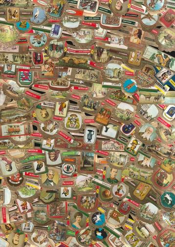 1000 stuks oude sigarenbandjes van Mercator beschikbaar voor biedingen