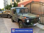 Mercedes-Benz G250 D Wolf | 1990 | Route 66 Auctions, Auto's, Zwart, Mercedes-Benz, Bedrijf, Handgeschakeld