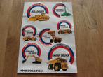 Autocollants pour bulldozers, camions, Komatsu, etc., 21-30, Enlèvement ou Envoi, Comme neuf, Autres types