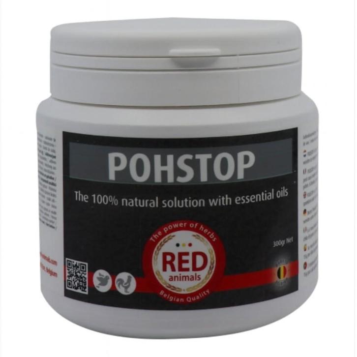 Pohstop Poeder 300g - Red Animals - Anti Bloedluis, Dieren en Toebehoren, Dierenvoeding, Pluimvee, Ophalen
