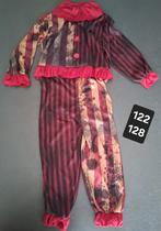 Verkleedkledij pak halloween clown maat 122 128, Ophalen of Verzenden, Zo goed als nieuw