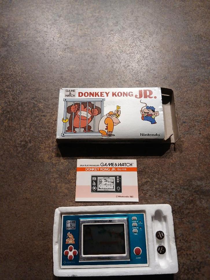 Game & watch Donkey Kong JR DJ-101, Games en Spelcomputers, Games | Nintendo Game Boy, Zo goed als nieuw, Avontuur en Actie, 1 speler