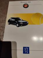 PEUGEOT 205 ROLAND GARROS Paris brochure, Ophalen of Verzenden, Nieuw, Peugeot