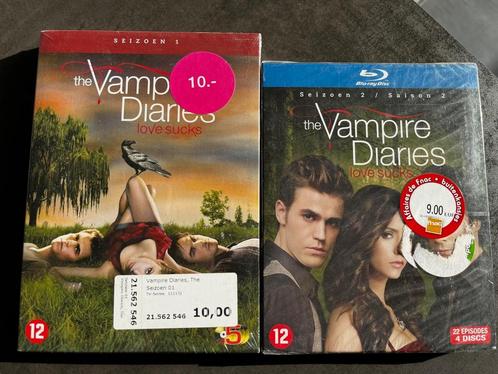 Vampire Diaries: seizoen 1 en 2, Cd's en Dvd's, Dvd's | Tv en Series, Nieuw in verpakking, Drama, Vanaf 12 jaar, Ophalen of Verzenden