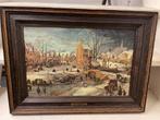 Copy op doek van gekend kunstwerk, Ophalen