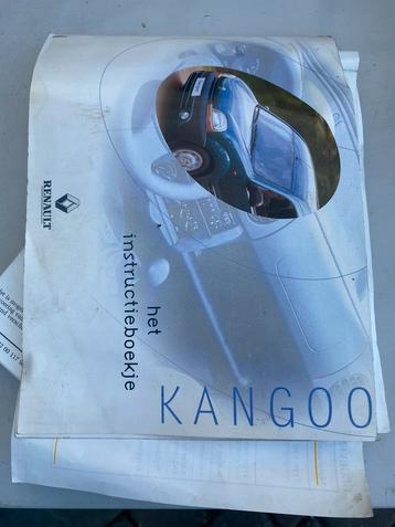 Renault Kangoo D55 instructieboekje (papieren versie) beschikbaar voor biedingen