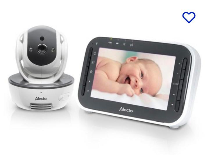 Alecto Babyfoon met camera Draadloos DVM-200M, Kinderen en Baby's, Babyfoons, Zo goed als nieuw, Camera, Ophalen of Verzenden