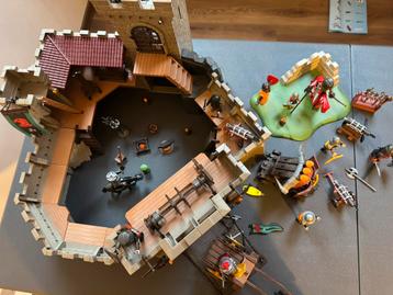 Playmobil ridder kasteel 4 sets ineen 4866/4867/5168/5972 beschikbaar voor biedingen